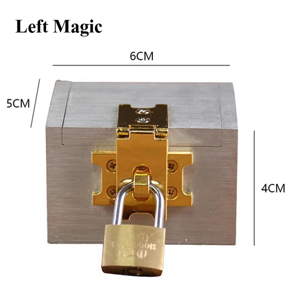 The Strong Box 2.0 Magic Tricks For Professional Magician Metal Box Appearing/Vanising Mentalism Magic Props - Big Tim's Magic Emporium