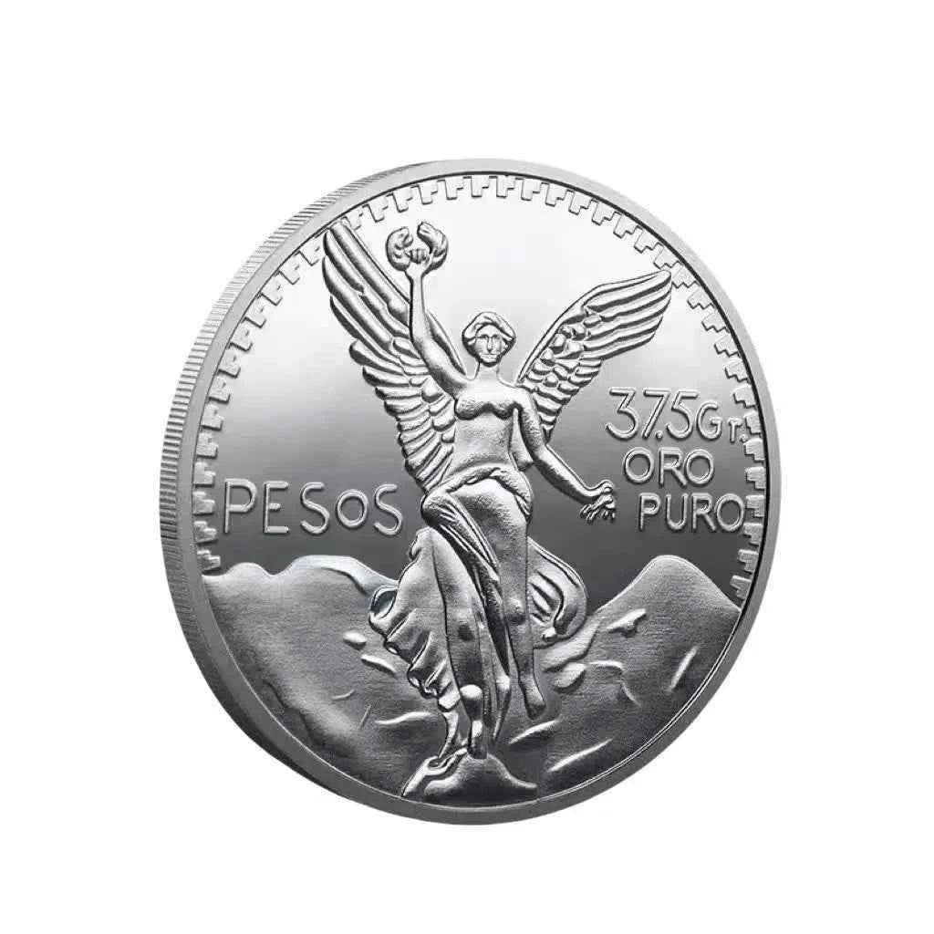 Mexico Eagle Ocean Eagle Snake Foreign Trade Commemorative Coin  Metal Commemorative Coin Statue of Liberty Commemorative Coin
