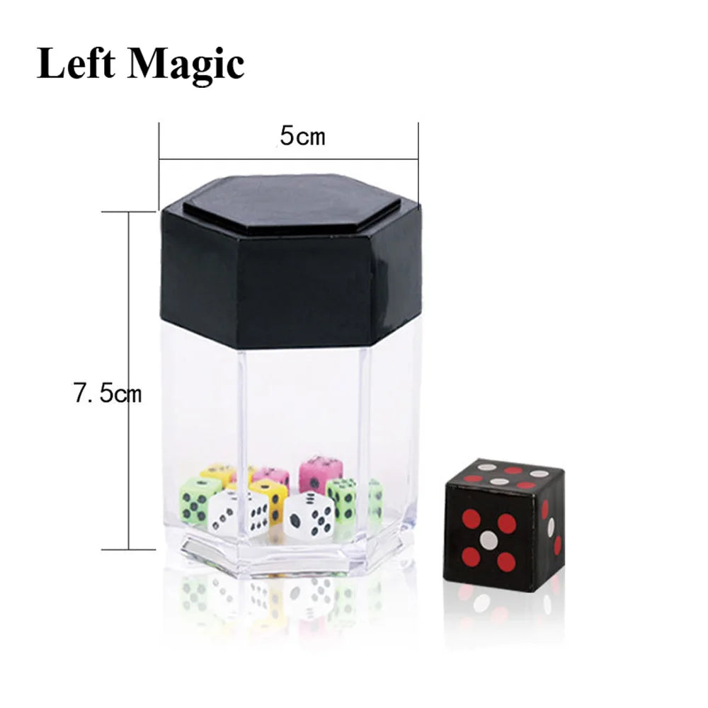 Magic Tricks Explode Explosion Dice Easy To Do Magia For Kids Close Up Street Props Mentalism Funny Joke Prank Toys