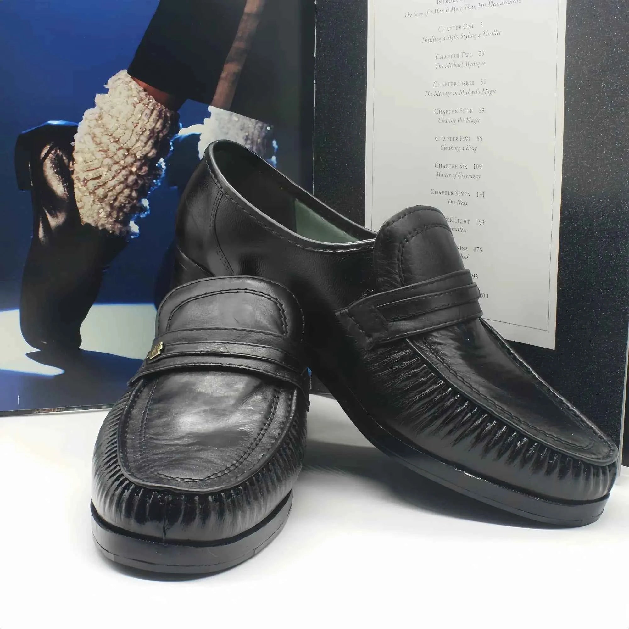 Michael Jackson Classic Collection Moonwalk Dangerous Dancing Props shoes Party Hallowmas Gift Exactly same