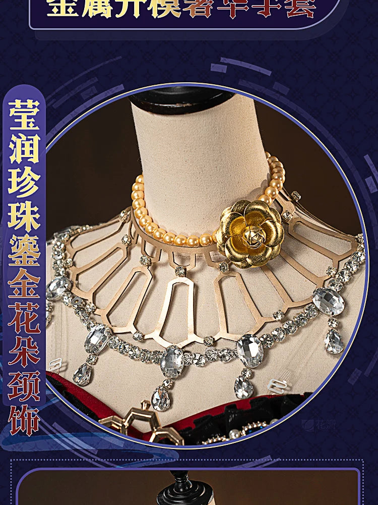 Mary‌ Cosplay Costume for Halloween Christmas Comic Exhibition Game Identity V Bloody Cute Woman S-XXL New Red Dress IN STOCK - Big Tim's Magic Emporium