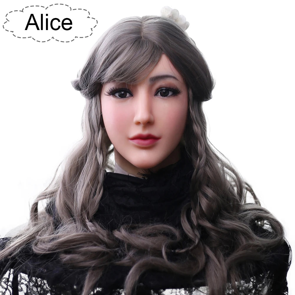 Realistic Female Mask Silicone Crossdresser Costumes Drag Queen Male to Female Crossdressing Realistic Bodysuit Skin - Big Tim's Magic Emporium
