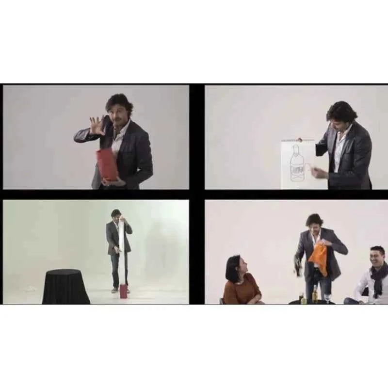 Splash Bottle 2.0 By David Stone & Damien Vappereau (Gimmick) Magic Tricks Close-Up Stage Street Magic Props Magician Funny Game
