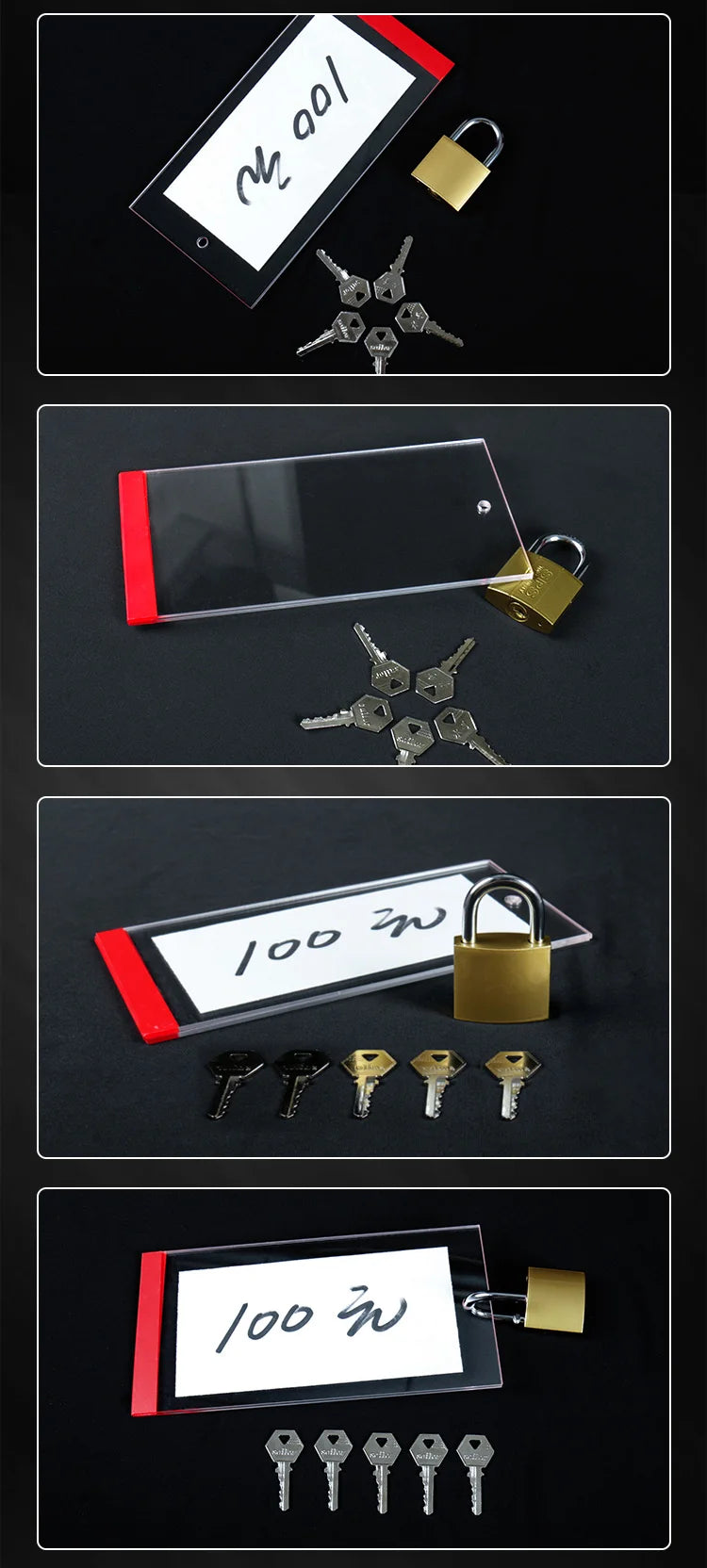 Russian Roulette Lock Prophecy Obedient Lock Interaction Street Illusion Magic Gimmick Visual Changing Tricks Prop for Performer - Big Tim's Magic Emporium