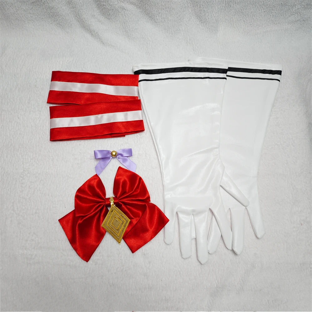 Uma Musume Pretty Derby Gold Ship Cosplay Costume | Complete Accessory Set - Big Tim's Magic Emporium