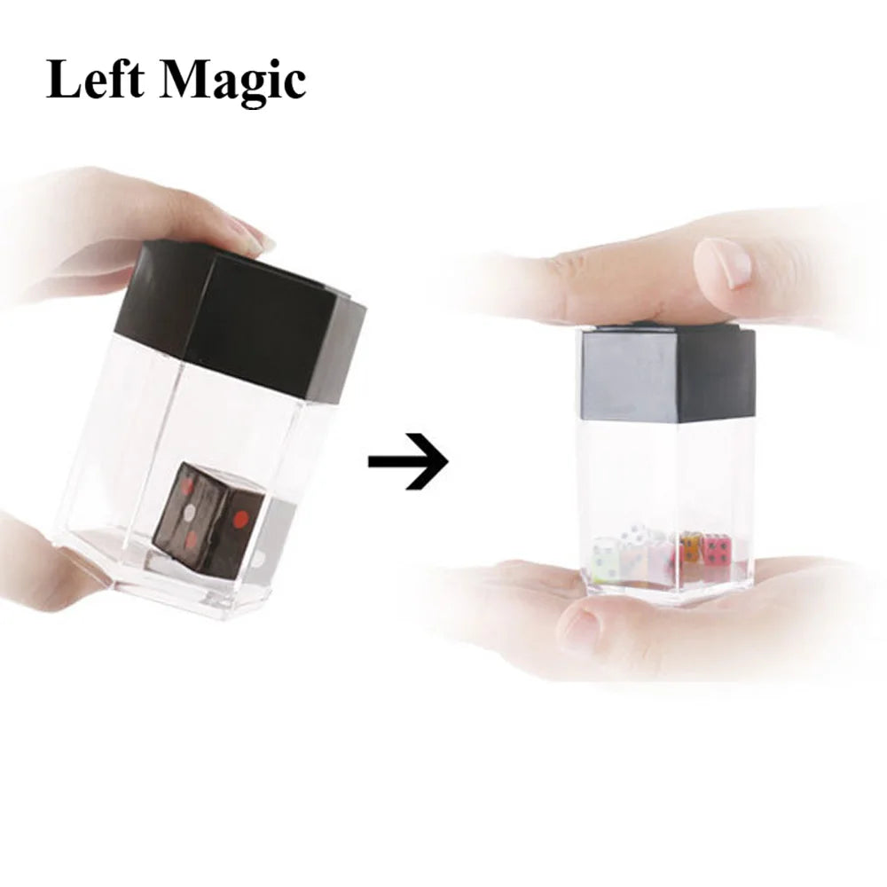 Magic Tricks Explode Explosion Dice Easy To Do Magia For Kids Close Up Street Props Mentalism Funny Joke Prank Toys