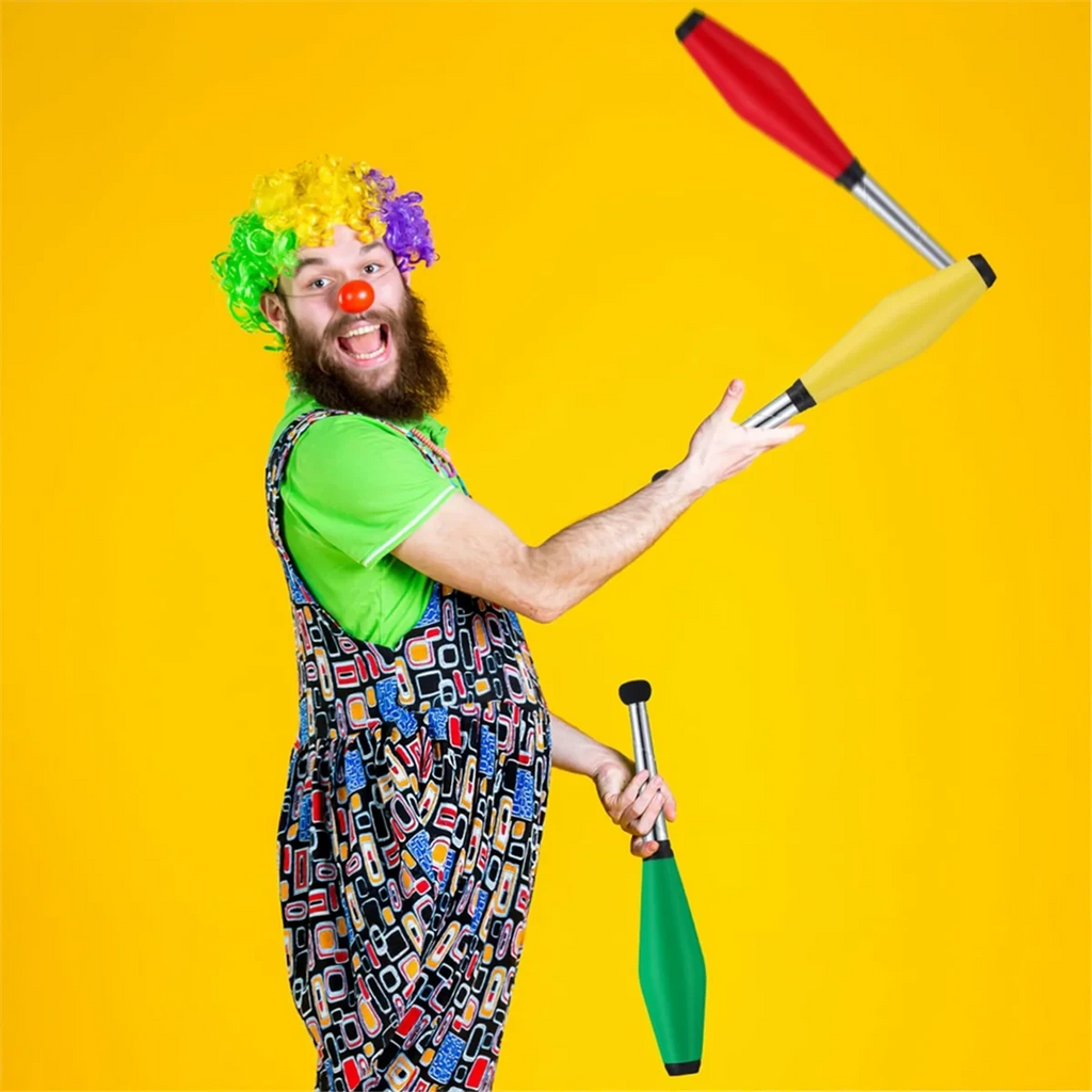 3 Pcs Juggling Stick Juggling Prop Stage Juggling Sticks Stage Performance Sticks Juggling Clubs Beginner - Big Tim's Magic Emporium