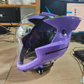 For Women Men Cos Masks Asuka Cos Langley Soryu Cosplay Helmet Anime Game Punk Makinami Illustrious Accessories Party Props Mask - Big Tim's Magic Emporium