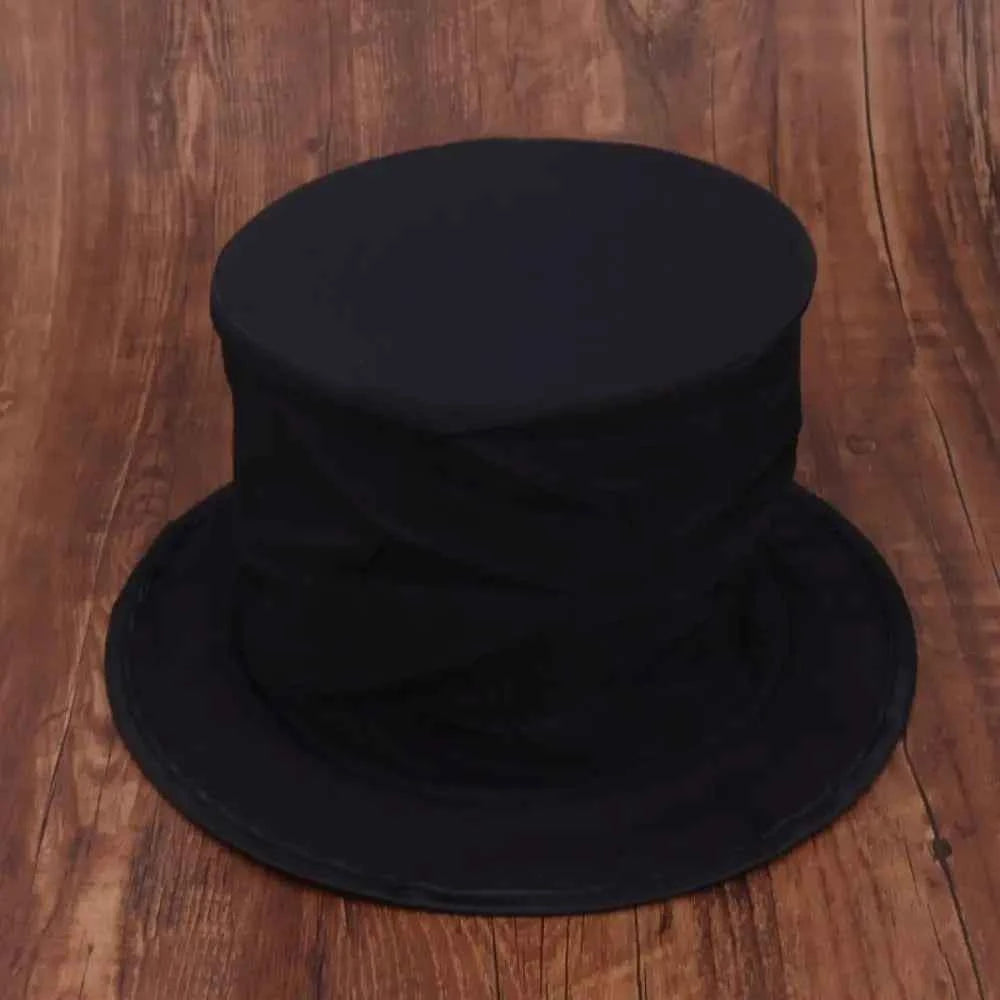 Collapsible Folding Magic Hat Magic Props Anything Appears Hat Magic Tricks Performance Black Magician Hat Props Talent Shows - Big Tim's Magic Emporium