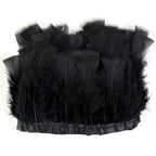 Professional Turkey Feather Fringe Trim 10-15cm