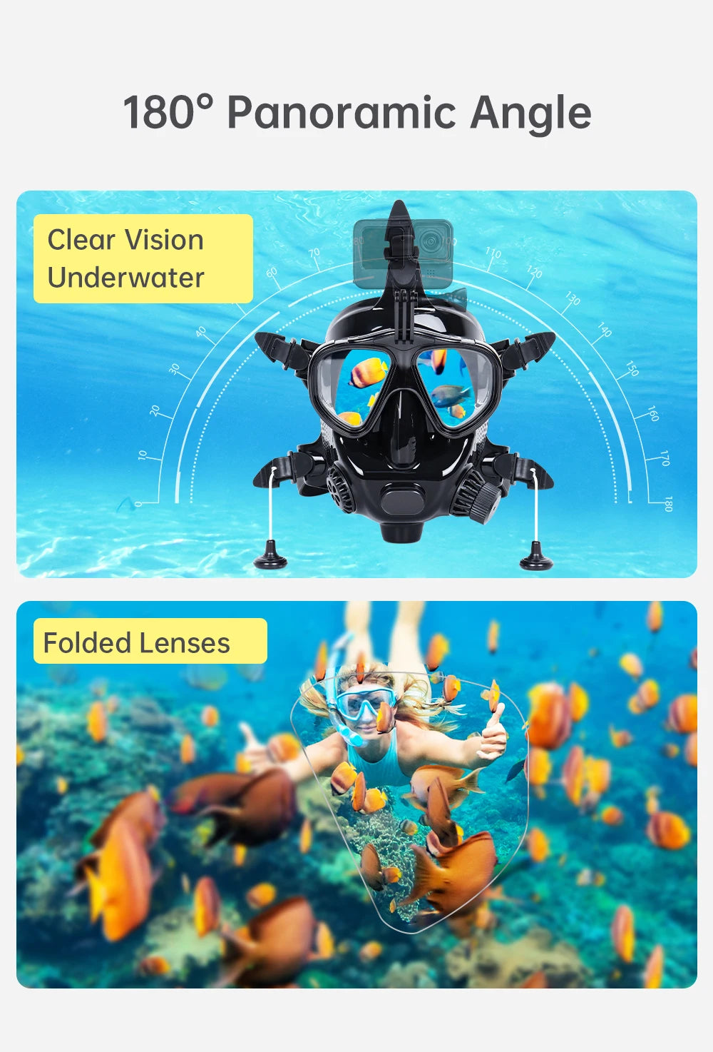 Full Face Diving Mask - Big Tim's Magic Emporium
