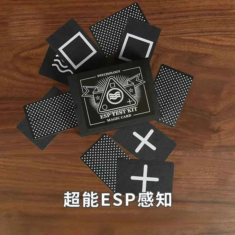 TENYO Magic Trick Hyper ESP Cards Gimmick Playing Card Close Up Magie Props Street Bar Mentalism Illusion Close Up Magia Funny