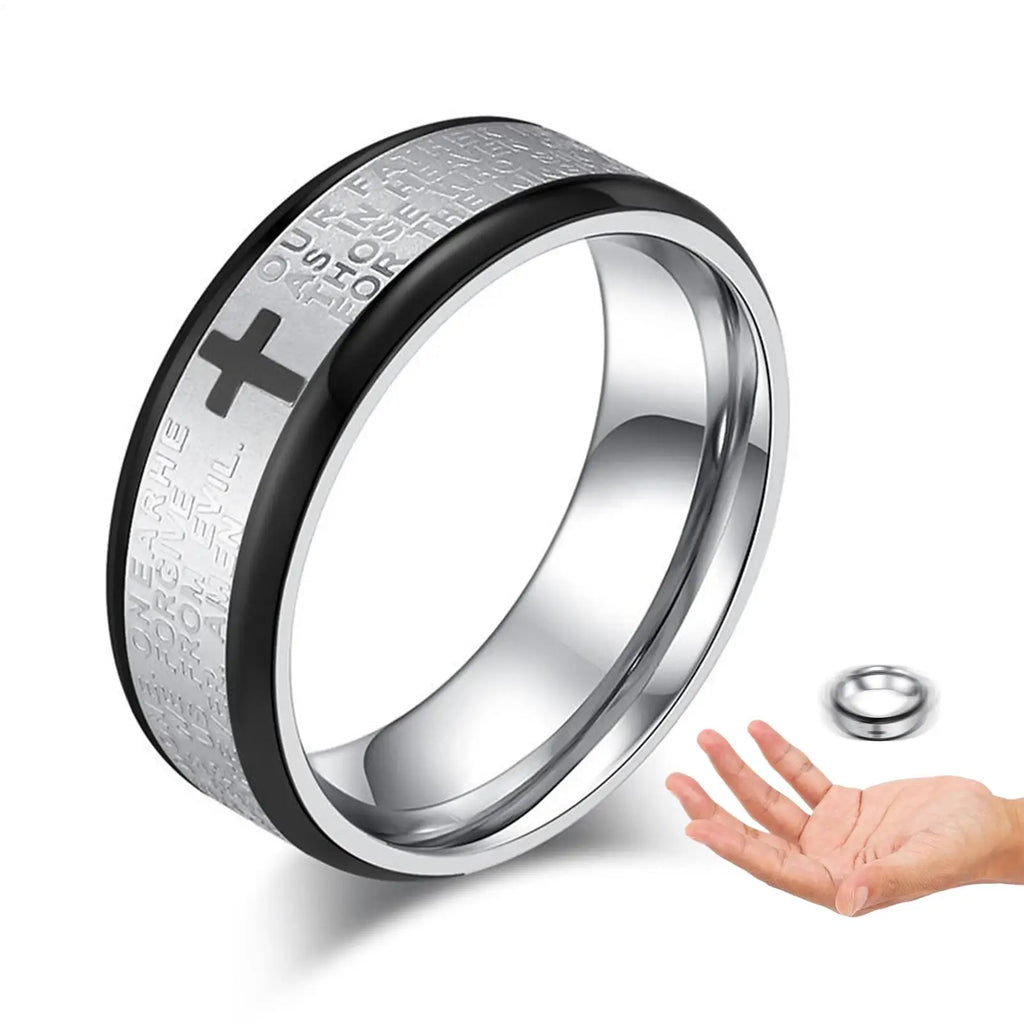 Magic Tricks Floating Ring Magic Trick Metal Cool Floating Toys for Travel Carnival Stage Kids Adults Street Performance Party - Big Tim's Magic Emporium