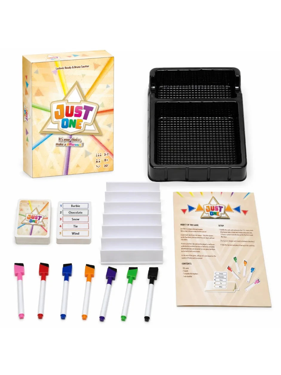 Just One Cooperative Board Game - Party Word Guessing Game for Families & Friends,3-7 Players, Easy to Learn Award Winner - Big Tim's Magic Emporium