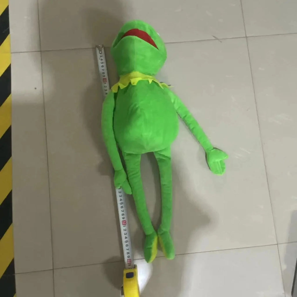 Kermit The Frog Funny Plush Doll Hand Puppet Schoolbag Frog Animal Plush Toy Big Doll Ventriloquist Performance Props For Baby - Big Tim's Magic Emporium