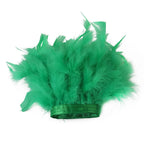 Multicolor Turkey Feather Trim Fringe Fluffy Ribbon