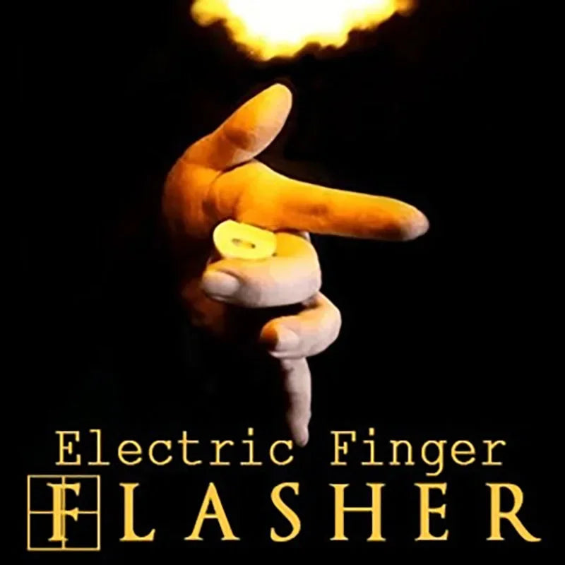 Electric Finger Flasher Magic Tricks Rechargeable Electric Spark Device Magia Magician Stage Illusions Gimmicks Mentalism Props - Big Tim's Magic Emporium