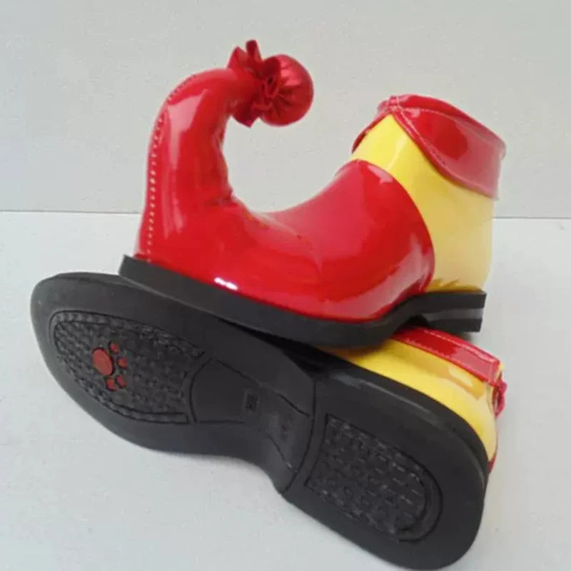 4 Colors Adult Kids Clown Shoes Halloween Cosplay Shoes Clown Performance Wear Accessories Christmas Party Supplies - Big Tim's Magic Emporium