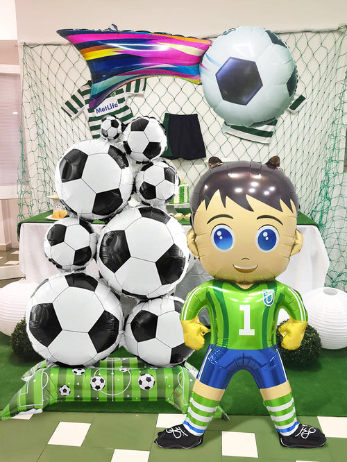1pc football balloon set, football game, birthday party decoration, football theme party, sports theme party, celebration party - Big Tim's Magic Emporium