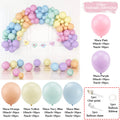 Macaron Party Balloon Set Pink Blue Yellow Colorful Air Ball Baby Shower Children's Birthday Wedding Anniversary Birthday Decor