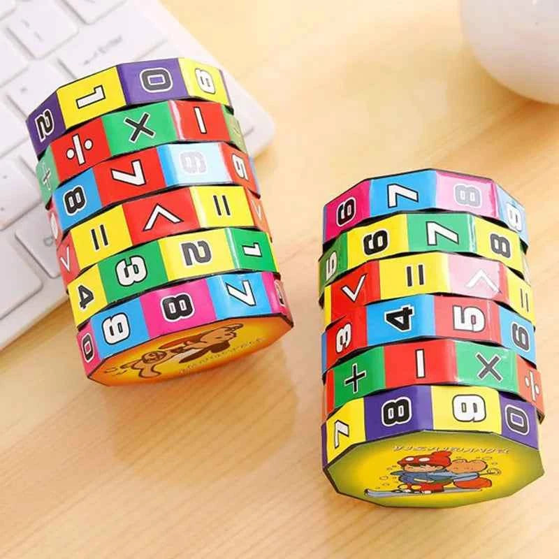 Montessori Arithmetic Toy - Magic Cylinder Mathematics Numbers Cube for Kids Learning and Counting Game Puzzle - Big Tim's Magic Emporium