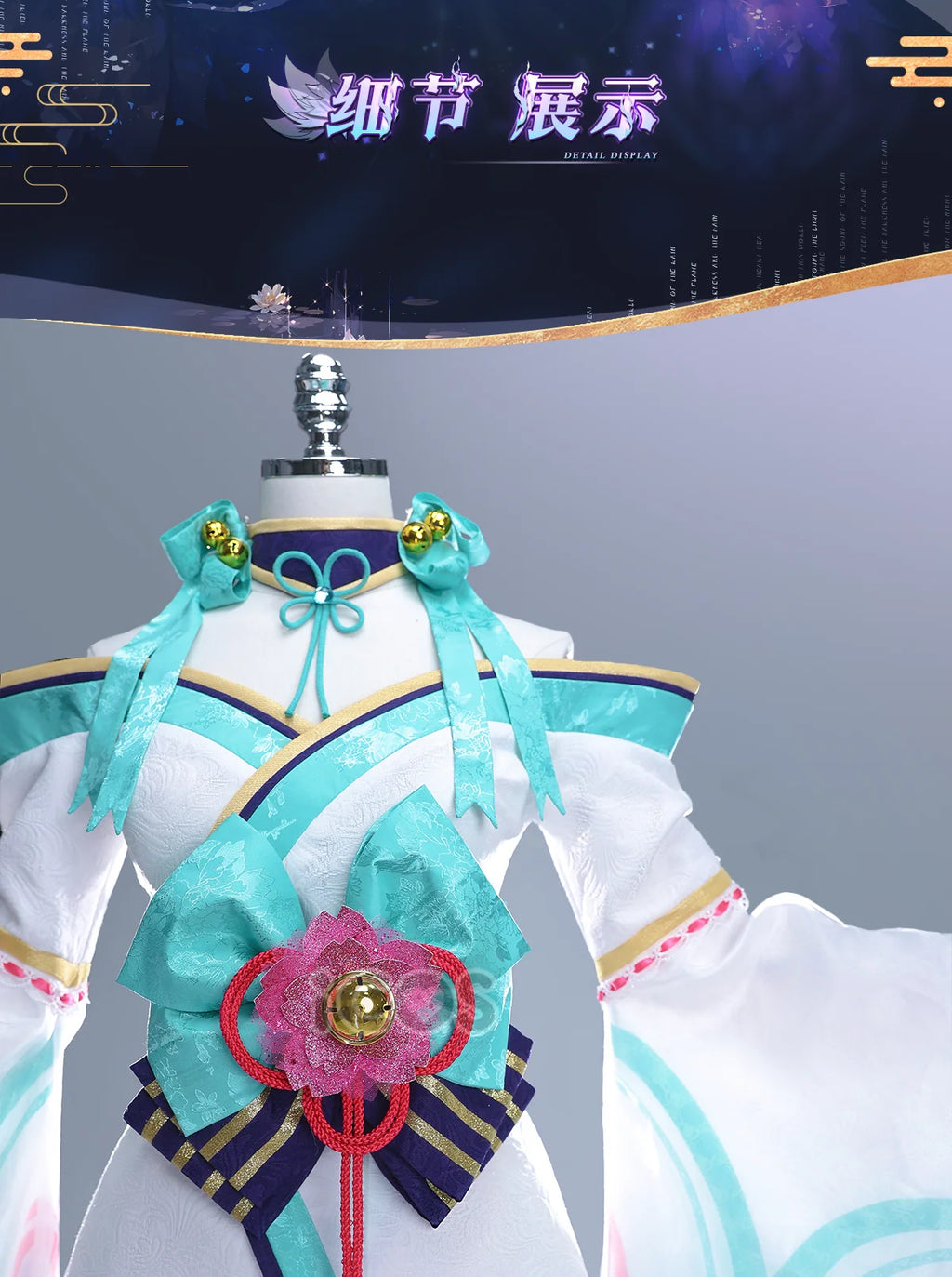 in stock Irelia H Ahri LOL ahri Spirit Blossom Cosplay Costume Halloween party dress for women - Big Tim's Magic Emporium