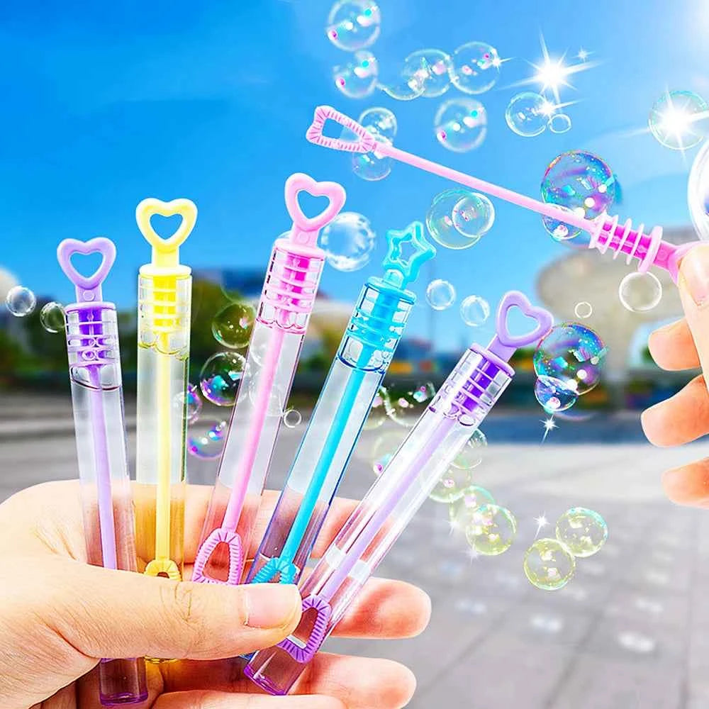 10-48pcs Kids Birthday Party Favors Mini Cute Bubble Empty Tube School Gifts Wedding Guests Souvenirs Pinata Rewards for Kids