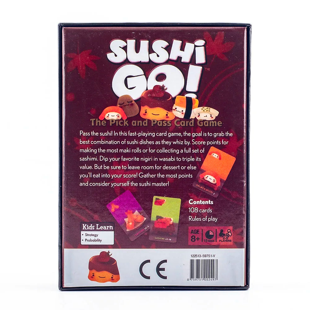 Sushi Go Party! the Pick & Pass Card Game - Multi-Color Family Fun Perfect for Parties And Home Entertainment - Big Tim's Magic Emporium