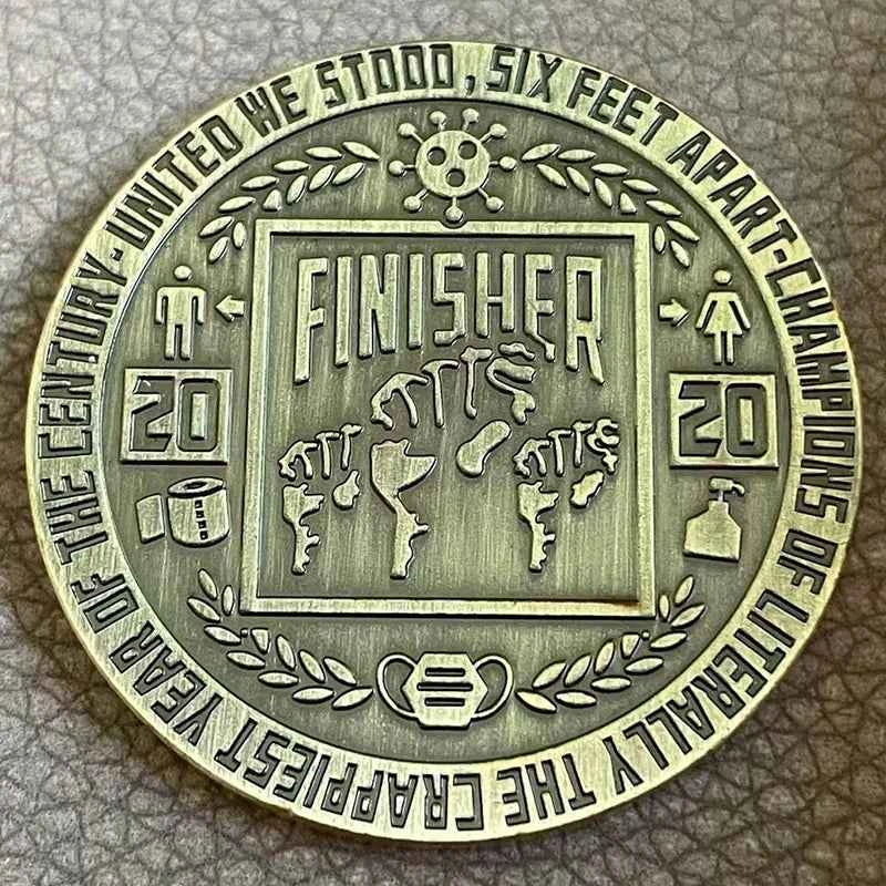 Funny Dick Spade Challenge Coin Ins Wind Ancient Bronze Retro Wandering Coin Funny Coin