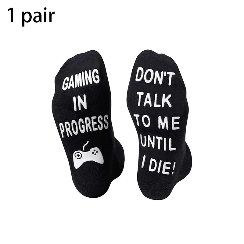 Funny Gaming Gifts For Men Boys Gamer Gifts, Novelty Video Game Socks Socks Gaming In Process - Big Tim's Magic Emporium