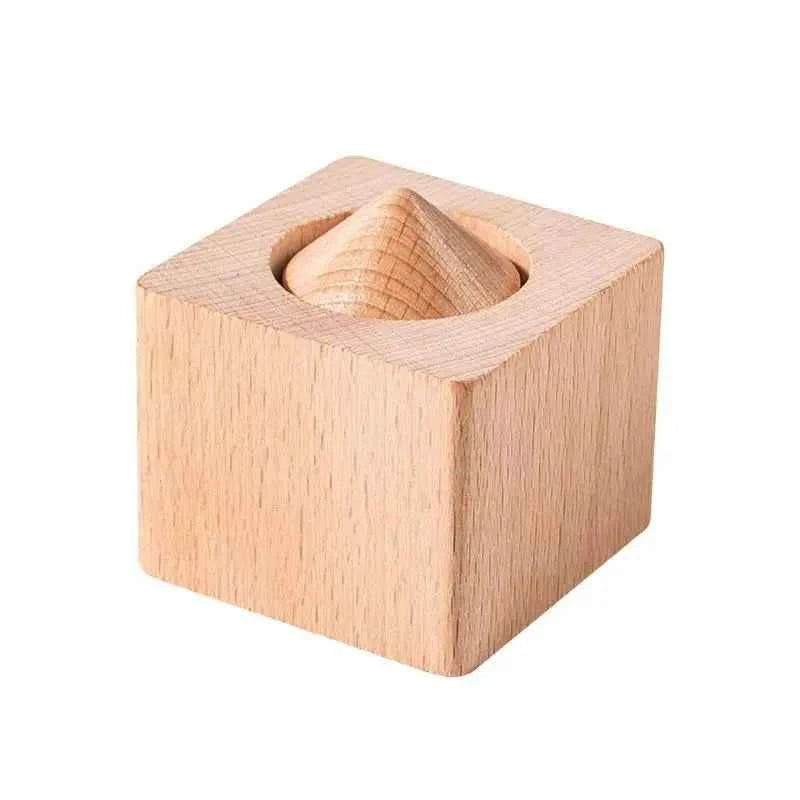 Impossible Wooden Blocks Take The Blocks Out Of The Cylinder Close Up Magic Tricks For Adults Teens Brain Teaser Mind Games