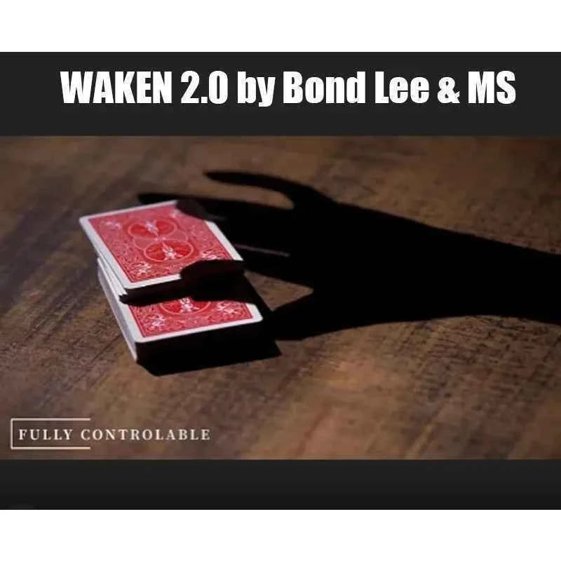 Professional Waken 2.0 Magic Deck – Haunted Cards Rising & Animated Effects Silent Close-up & Stage Illusions for Magicians