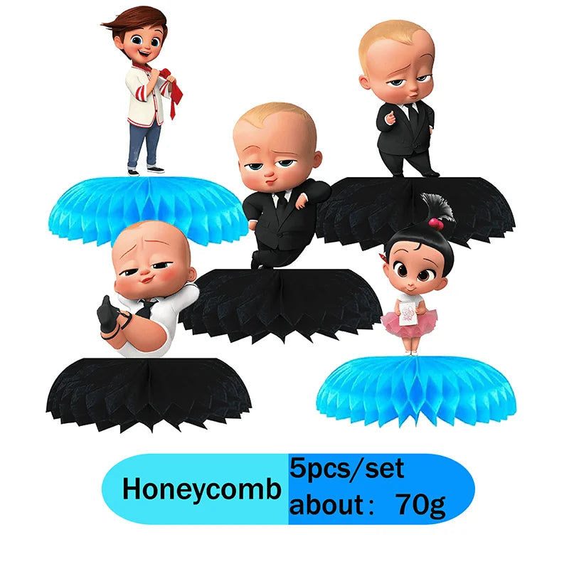 Boss Baby Theme Disposable Party Cake Topper Birthday Party Cake Topper Cake Park Party Decoration Baby Shower Party Supplies - Big Tim's Magic Emporium