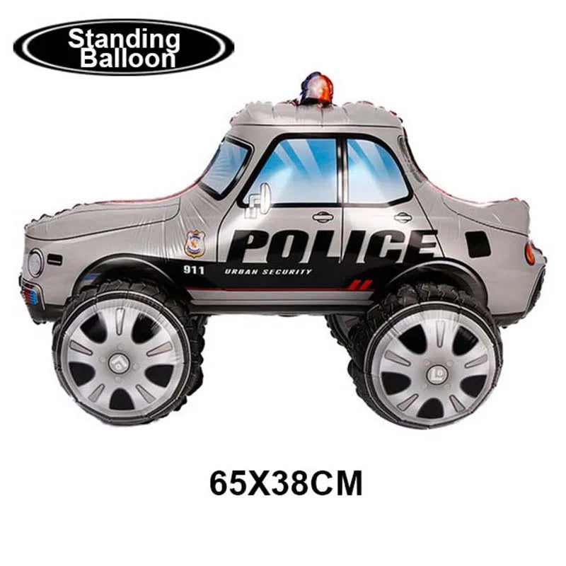 Police Party Foil Balloons Children Gifts Boys Birthday Balloons Police Party Supplies Birthday Party Police Themed Party Decors - Big Tim's Magic Emporium