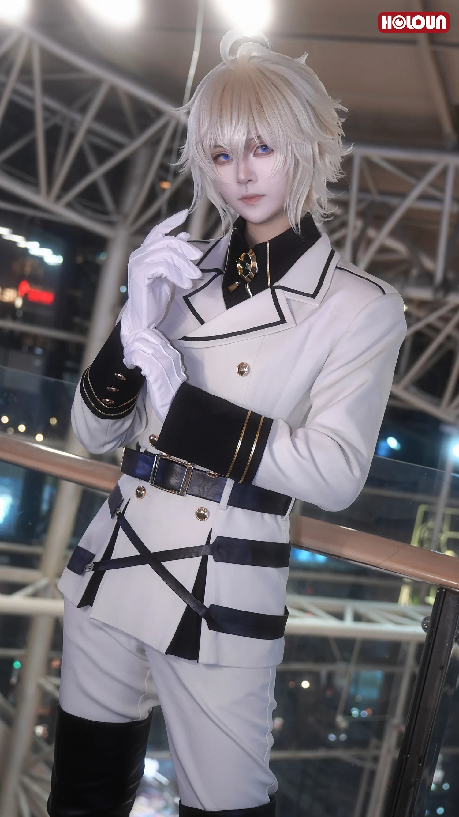 HOLOUN Seraph Of The End Anime Mikaela Hyakuya Cosplay Costume Cloak Jacket Pants Shirt Halloween Christmas Convention - Big Tim's Magic Emporium