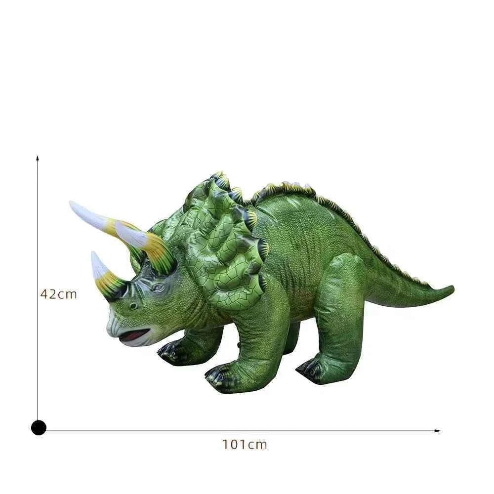Huge Dinosaur Theme Inflatable Toys Tyrannosaurus Velociraptor Party Supplies For Jurassic Theme Photo Prop Children Baby Shower
