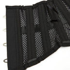 Steel Boned Mesh Short Torso Waspie Corset & Breathable Waist Cincher