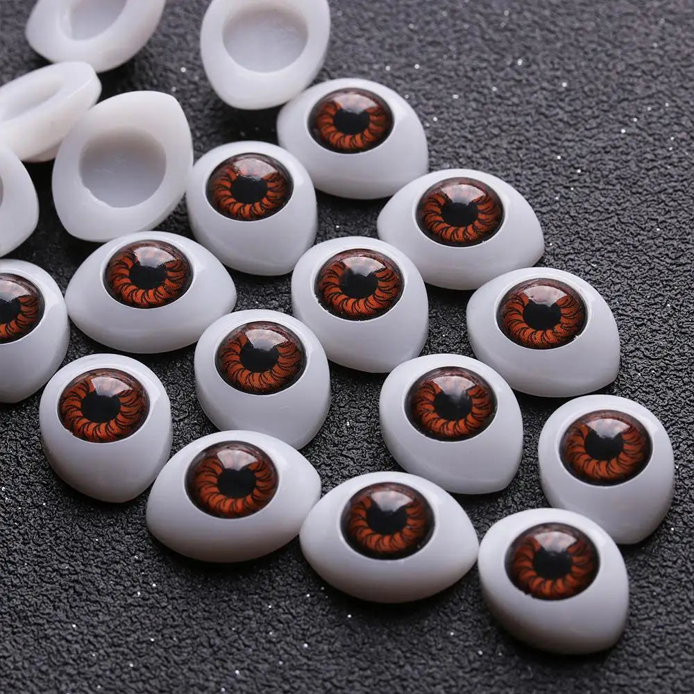 20pcs Puppet Making Dinosaur Eyes Funny Plastic Doll Safety Eyes For Animal Toy DIY Craft Accessories - Big Tim's Magic Emporium