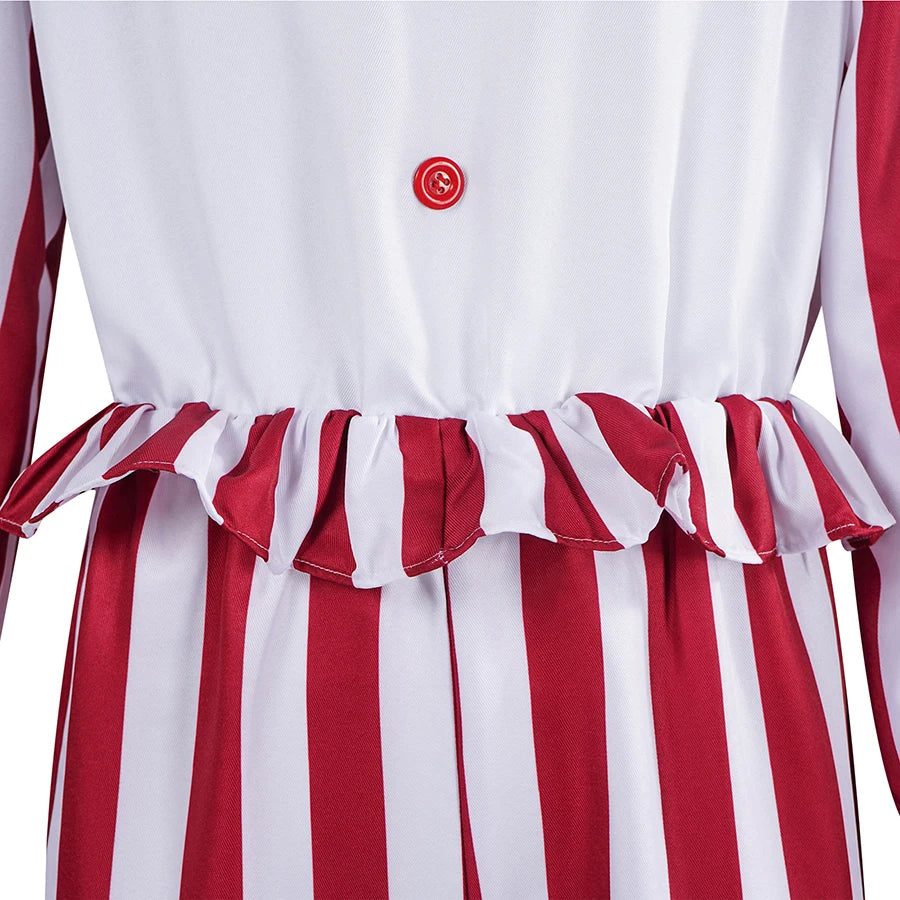 Clown Cosplay Costume New Movie Clown in A Cornfield Cosplay Jumpsuit Terror Play Outfit Kid Adult Halloween Party Clown Clothes - Big Tim's Magic Emporium