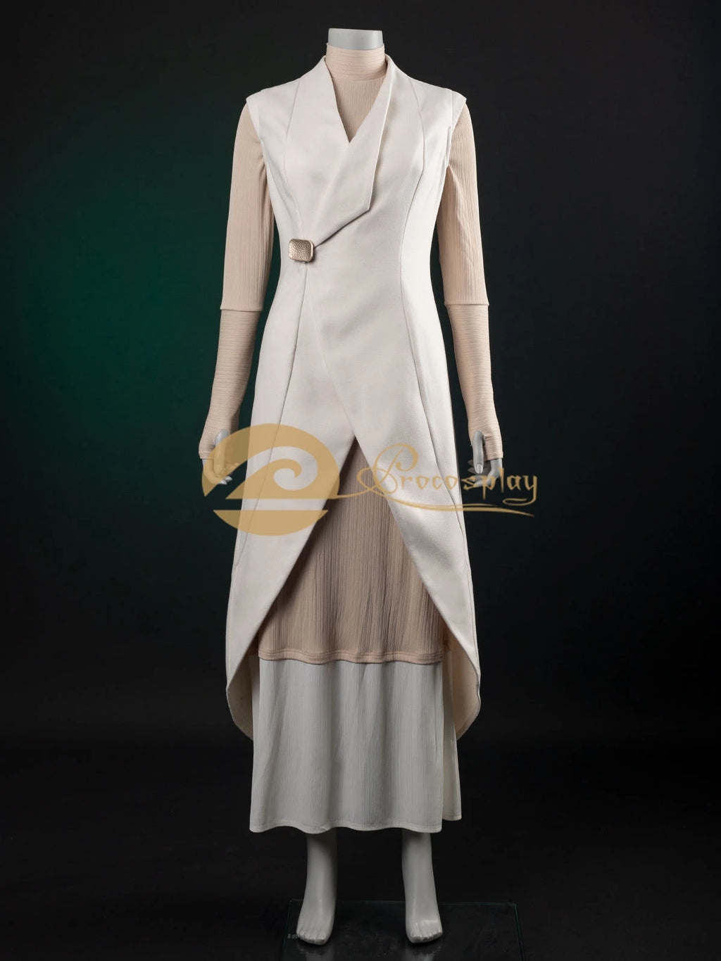 Mon Mothma Cosplay Costume | Women's TV Outfit for Halloween & Roleplay - Big Tim's Magic Emporium