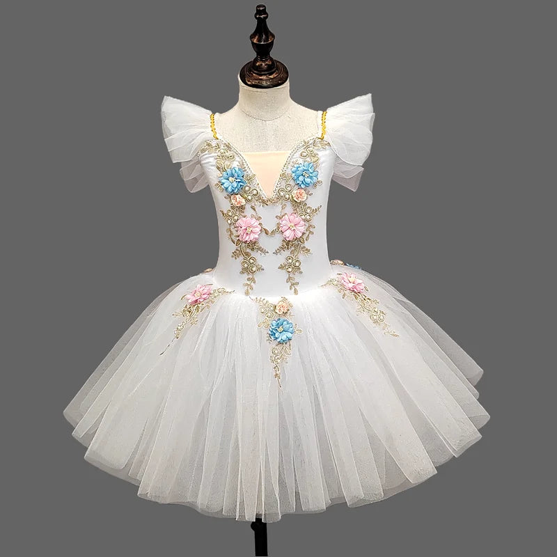 Children's Ballet Skirt, Girls' Dance Skirt, Ballet Performer Clothing, Children's Dance Skirt, Stage Performance Group Clothing - Big Tim's Magic Emporium