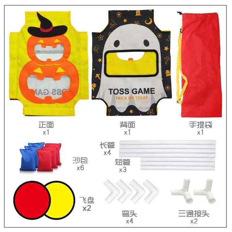 Sandbag Throwing Game Sandbag Set Suitable For Outdoor Party Multi-Person Interaction Including Sandbags  Family Lawn Yard Game