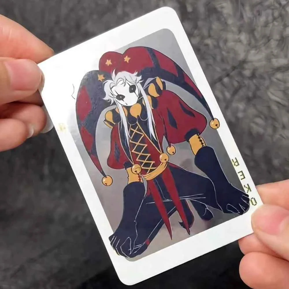 Game The Freak Circus Pierrot Cosplay Cards Paper Joker Poker Card Playing Card Friends Party Collection Prop