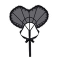 Heart-Shaped Standing Lace Medici Collar Gothic Queen Elizabeth Boned Neckpiece