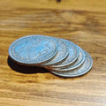 Steel Morgan Dollar Magic Trick - 1 Pcs 3.8cm Dia Appearing/Disappearing Coin Props Accessories - Big Tim's Magic Emporium