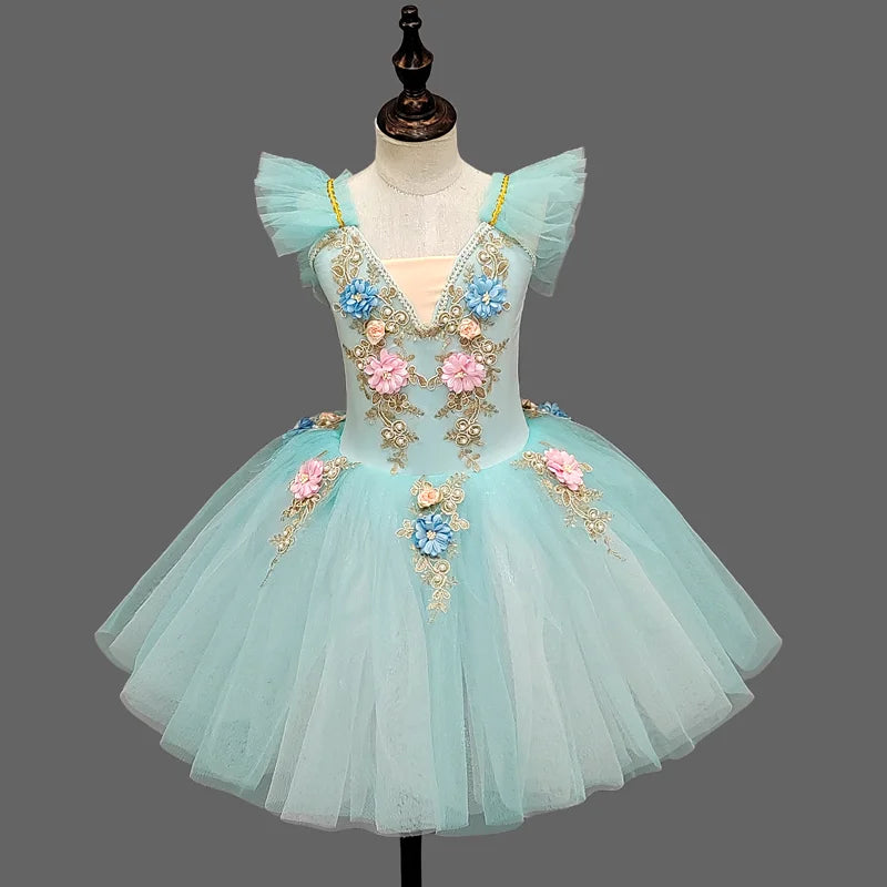 Children's Ballet Skirt, Girls' Dance Skirt, Ballet Performer Clothing, Children's Dance Skirt, Stage Performance Group Clothing - Big Tim's Magic Emporium