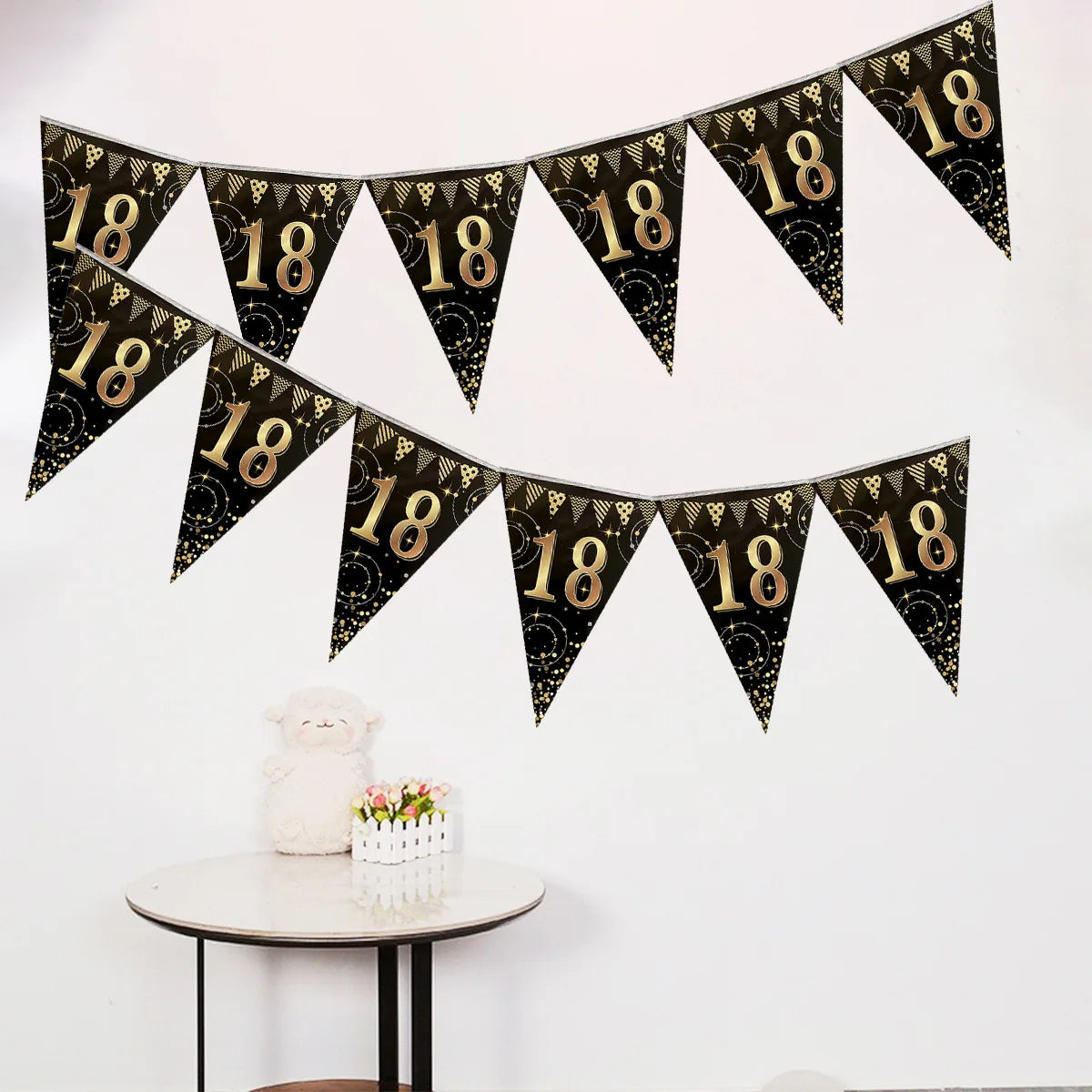 16th 60th 50 Year Happy Birthday Party Decoration Banners Supplies