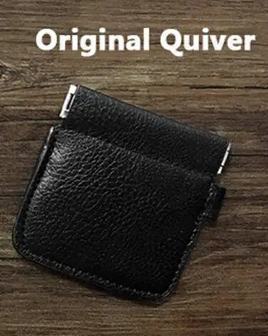 VDR Quiver Plus By Kelvin Chow (Gimmicks and Online Instructions) Close-up Magic Tricks professional Amazing Genuine Leather - Big Tim's Magic Emporium
