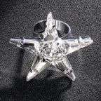 Rhinestone Star Fashion Finger Rings