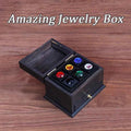 Amazing Jewelry Box Magic Tricks Prediction Magia Predict Chosen Color Stone Magician Close Up Illusions Gimmick Mentalism Props